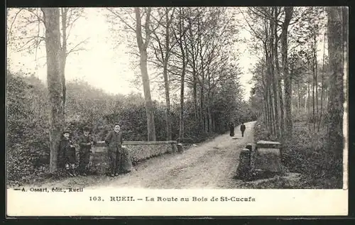 AK Rueil, la Route au Bois de Saint-Cucufa