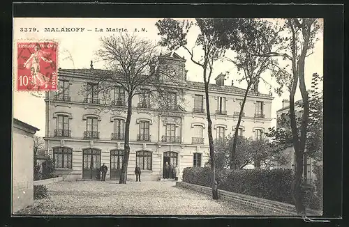 AK Malakoff, La Mairie