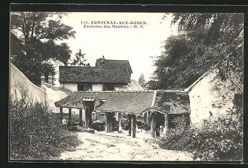 AK Fontenay-aux-Roses, Fontaine des Moulins