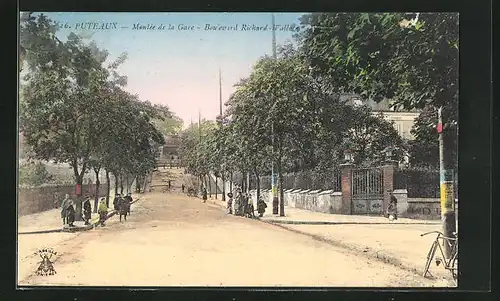 AK Puteaux, Montee de la Gare, Boulevard Richard-Wallace