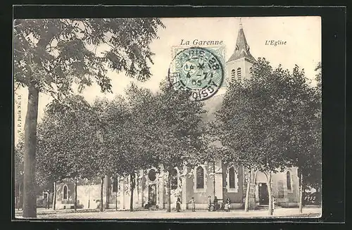 AK La Garenne, L`Eglise, Kirche