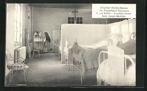 AK Levallois-Perret, Hopital Notre-Dame du Perpetuel Secours, Salle Sainte-Mathilde, 2, rue Kleber