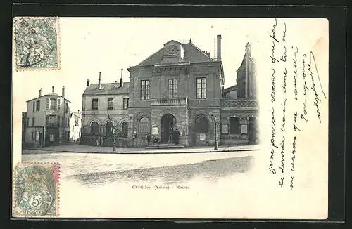 AK Chatillon, Mairie, Rathaus