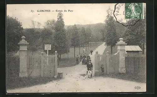 AK Garches, Entrée du Parc