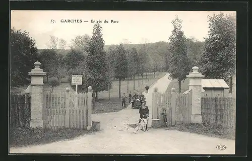 AK Garches, Entrée du Parc