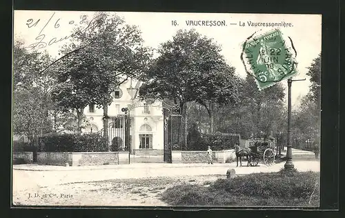 AK Vaucresson, la Vaucressonniere