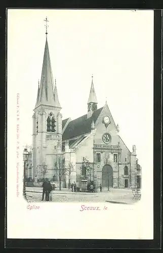 AK Sceaux, Eglise, Die Kirche