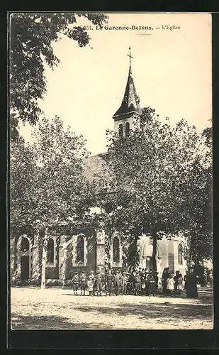 AK La Garenne-Bezons, L`Eglise, die Kirche