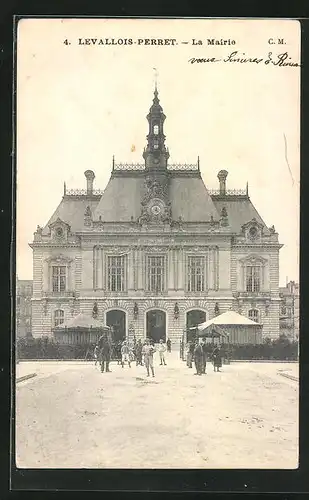 AK Levallois-Perret, La Mairie, das Rathaus