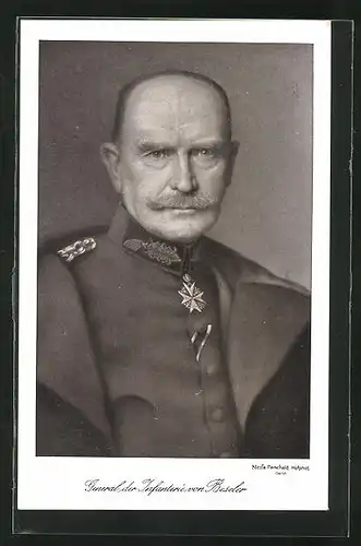 AK General der Infanterie von Beseler in Uniform