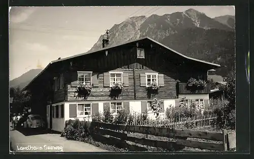 AK Oberstdorf, Hotel Pension Landhaus Seeweg