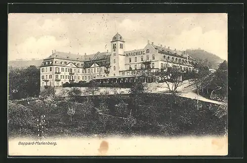 AK Boppard, Hotel Marienberg