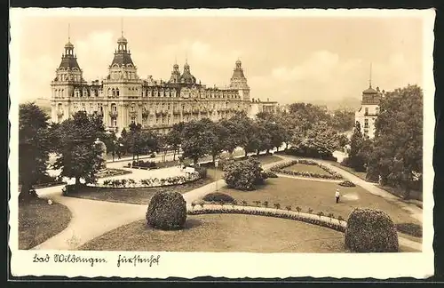 AK Bad Wildungen, Hotel Fürstenhof