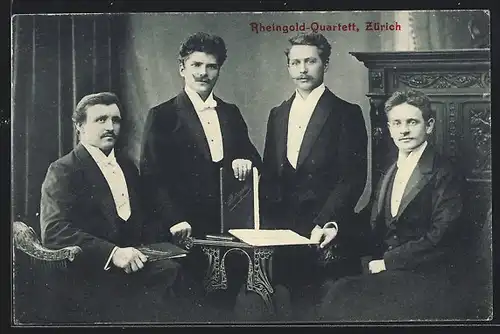 AK Zürich, Musiker des Rheingold-Quartett