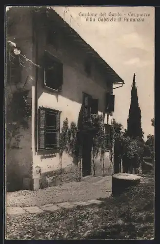 AK Gardone del Garda, Cargnacco, Villa Gabriele d`Annunzio