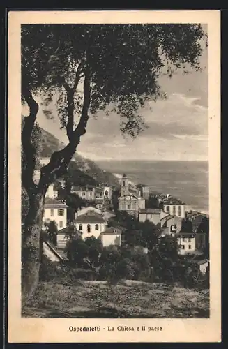 AK Ospedaletti, La Chiesa e il paese
