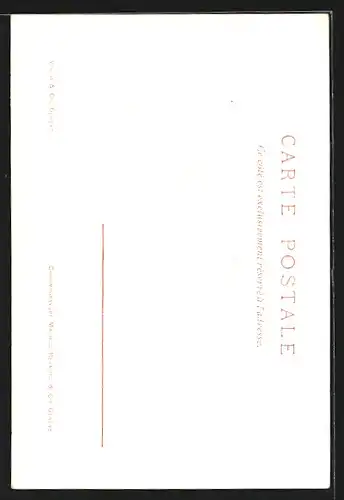 Künstler-AK Bellagio, Via del Fiori