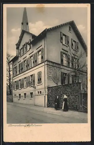 AK Darmstadt, Diakonissenhaus Elisabethenstift, Damenheim in der Stiftstrasse
