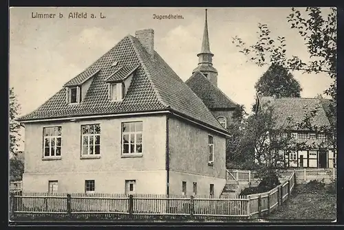 AK Limmer b. Alfeld a. L., Partie am Jugendheim