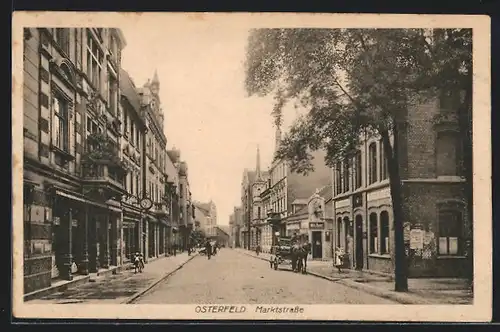 AK Osterfeld, Partie in der Marktstrasse