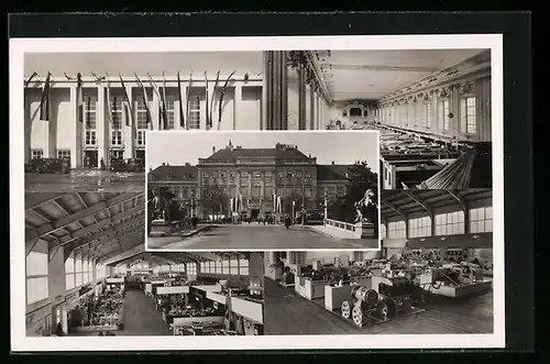 AK Wien, 50. Wiener Internationale Messe, Rotundengelände 1949