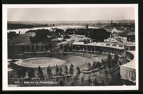 AK Köln, Pressa 1928, Blick auf das Ausstellungsgelände