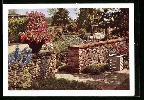 AK Hamburg, internationale Gartenbau-Ausstellung 1953, Eingang