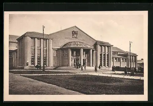 AK Leipzig, Weltausstellung für Buchgewerbe und Graphik 1914, Sonderausstellung der Kaufmann