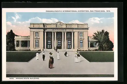 AK San Francisco, Panama-Pacific International Expostion 1915, Kansas State Building