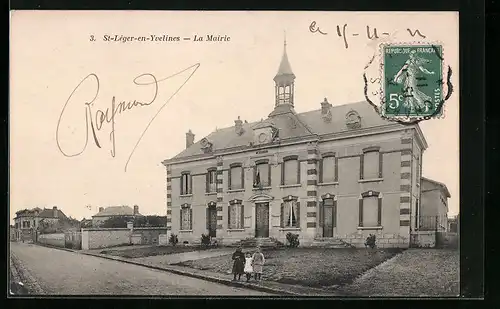 AK St-Léger-en-Yvelines, la Mairie