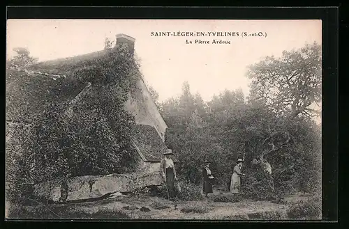 AK Saint-Léger-en-Yvelines, la Pierre Ardoue