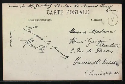 AK Mantes, l`Avenue de la République