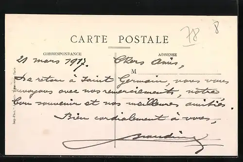 AK Saint-Germain-en-Laye, Entrée de la Foret, Passage à Niveau de la ligne de Ceinture