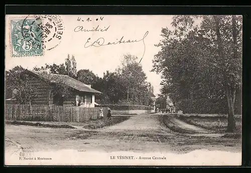 AK Le Vésinet, Avenue Centrale