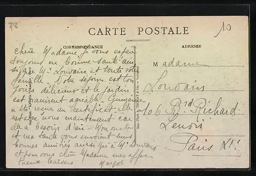 AK Le Vésinet, le Pavillon des Merlettes, Tir aux Pigeons