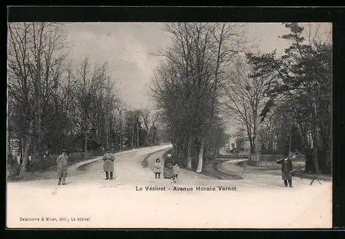 AK Le Vésinet, Avenue Horace Vernet