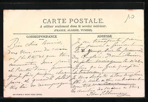 AK Le Vésinet, Avenue Horace Vernet