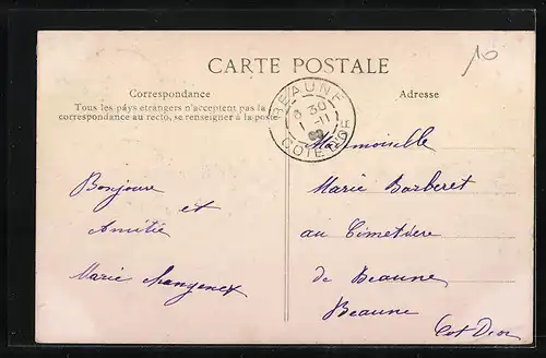 AK Le Vésinet, Perspective de l`Avenue du Bouloy