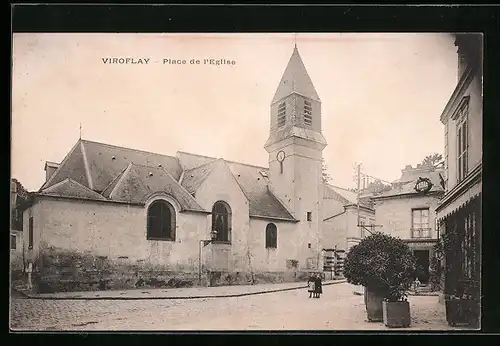 AK Viroflay, Place de l`Eglise
