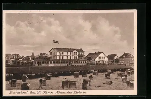 AK Duhnen, Strandhotel von Fr. Kamp