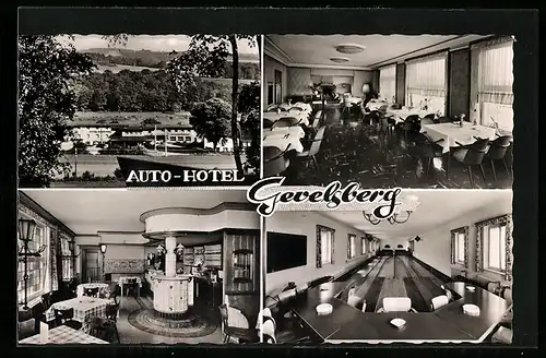 AK Gevelsberg, Auto-Hotel Hermann Arnes, Mehrfachansichten