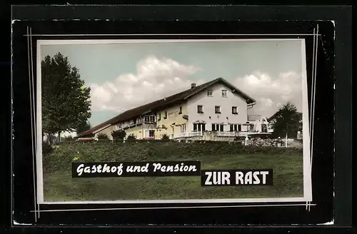 AK Kasberg bei Rinchnach, Gasthof-Pension Zur Rast