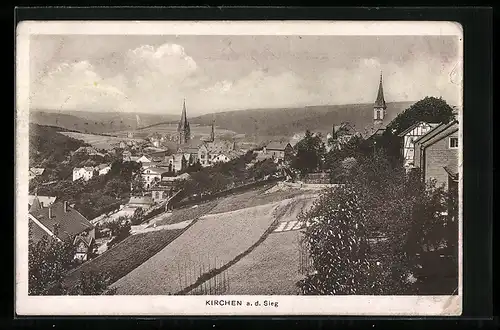 AK Kirchen a. d. Sieg, Totalansicht