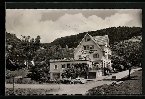 AK Lautenbach / Murgtal, Gasthof-Pension Lautenfelsen