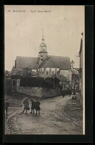 AK Mayenne, Eglise Saint-Martin