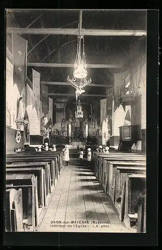 AK Daon-sur-Mayenne, Intérieur de l`Eglise
