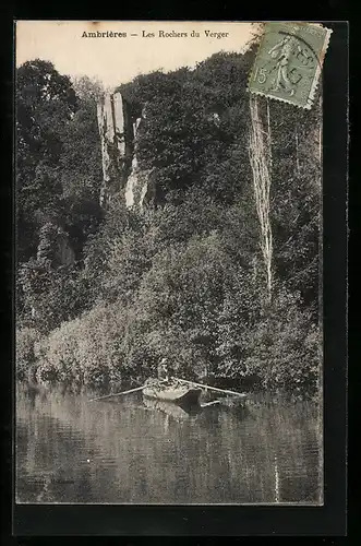 AK Ambrières, les Rochers du Verger