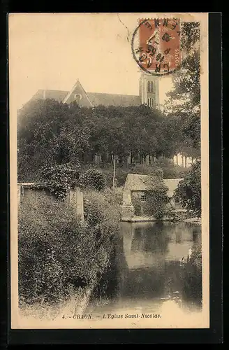 AK Craon, l`Église Saint-Nicolas