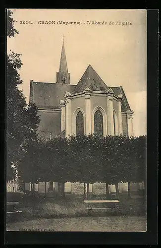 AK Craon, l`Abside de l`Eglise