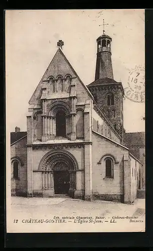 AK Chateau-Gontier, l`Église St-Jean